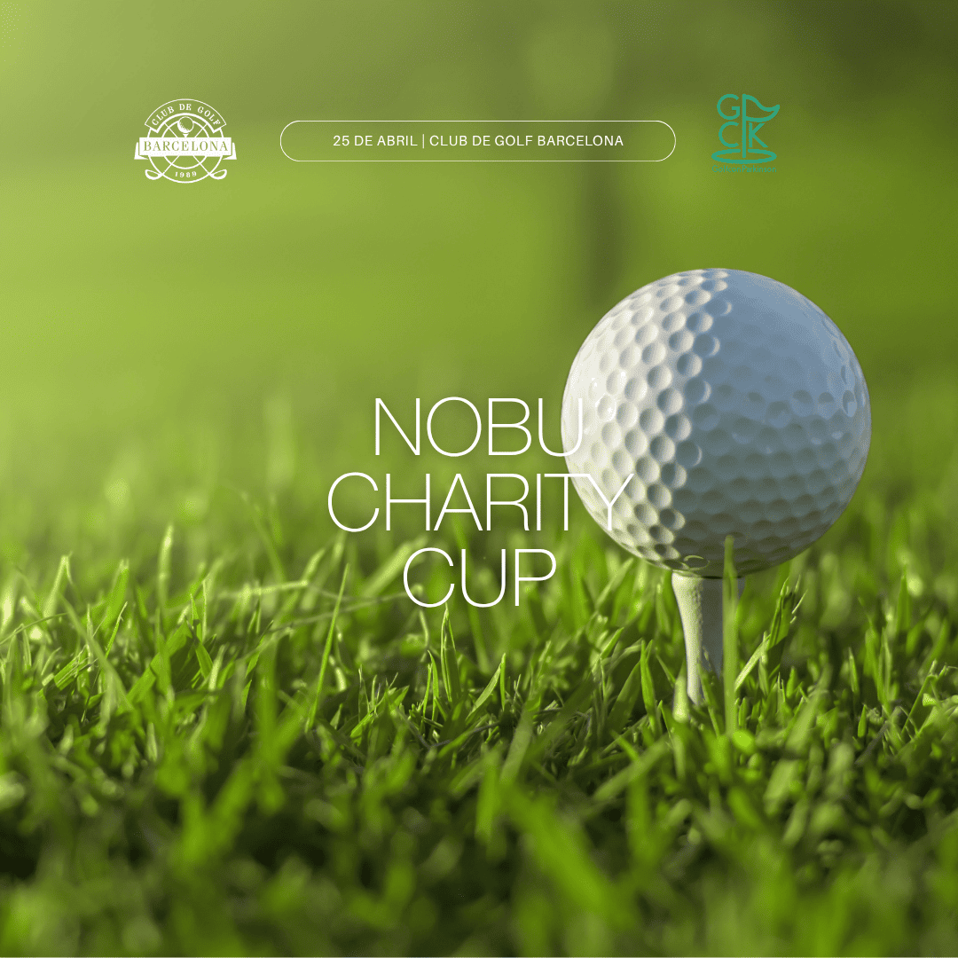 Nobu Charity Cup Barcelona torneo de golf benéfico en Club de Golf Barcelona
