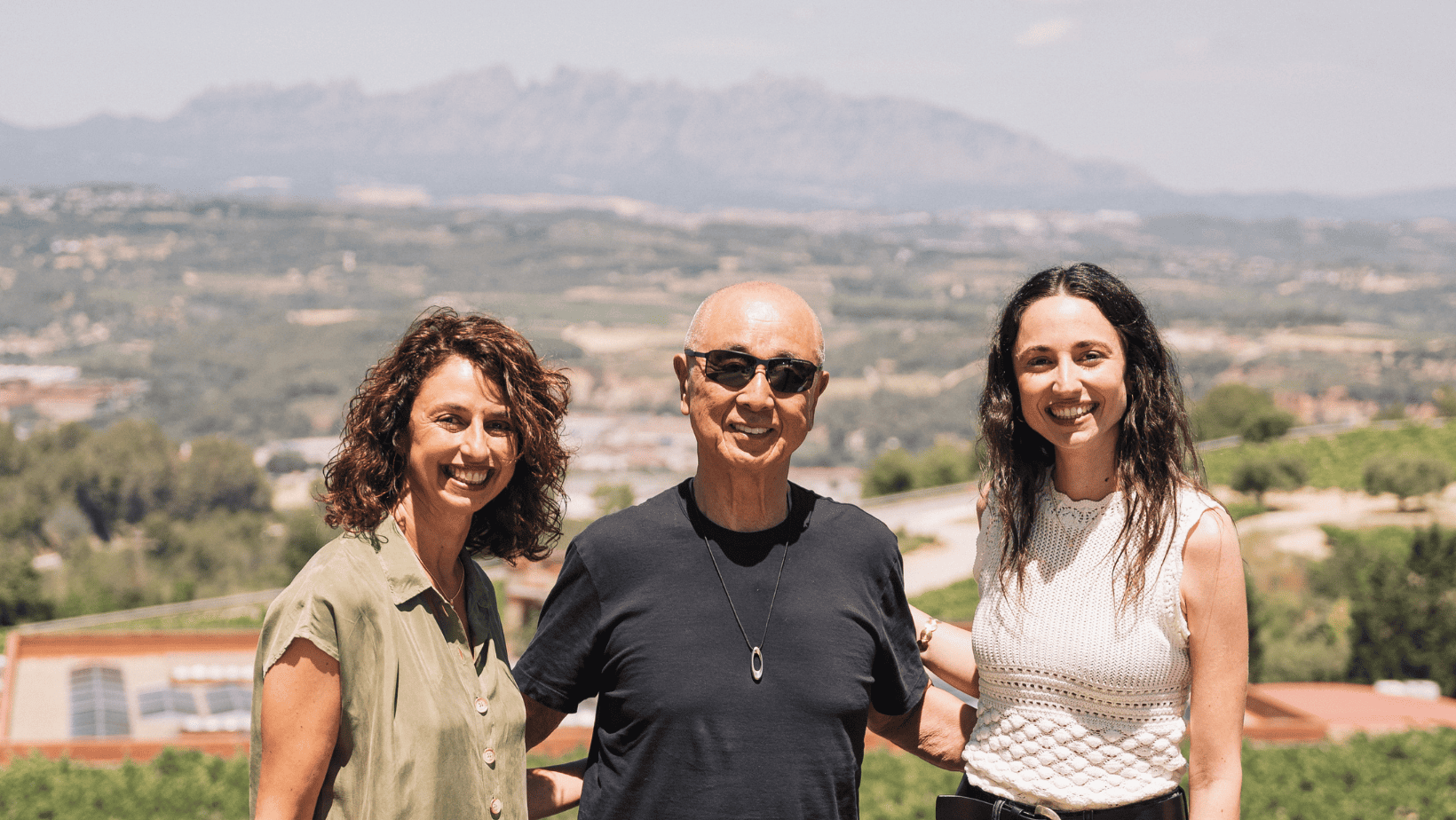 Barcelona wine experience with vineyard views in Penedès and Montserrat mountains