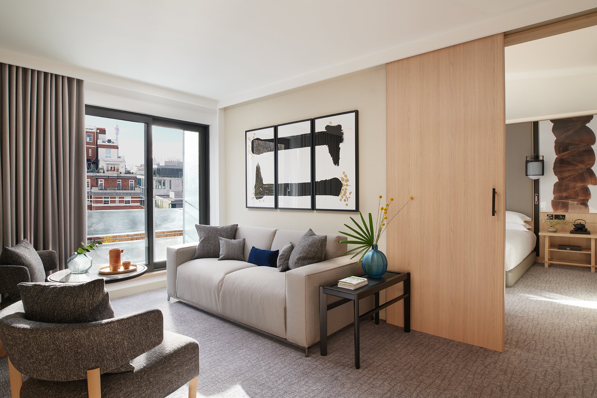 Living room in One Bedroom Suite