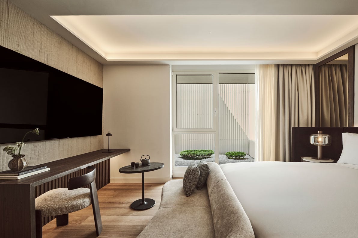view of the deluxe room