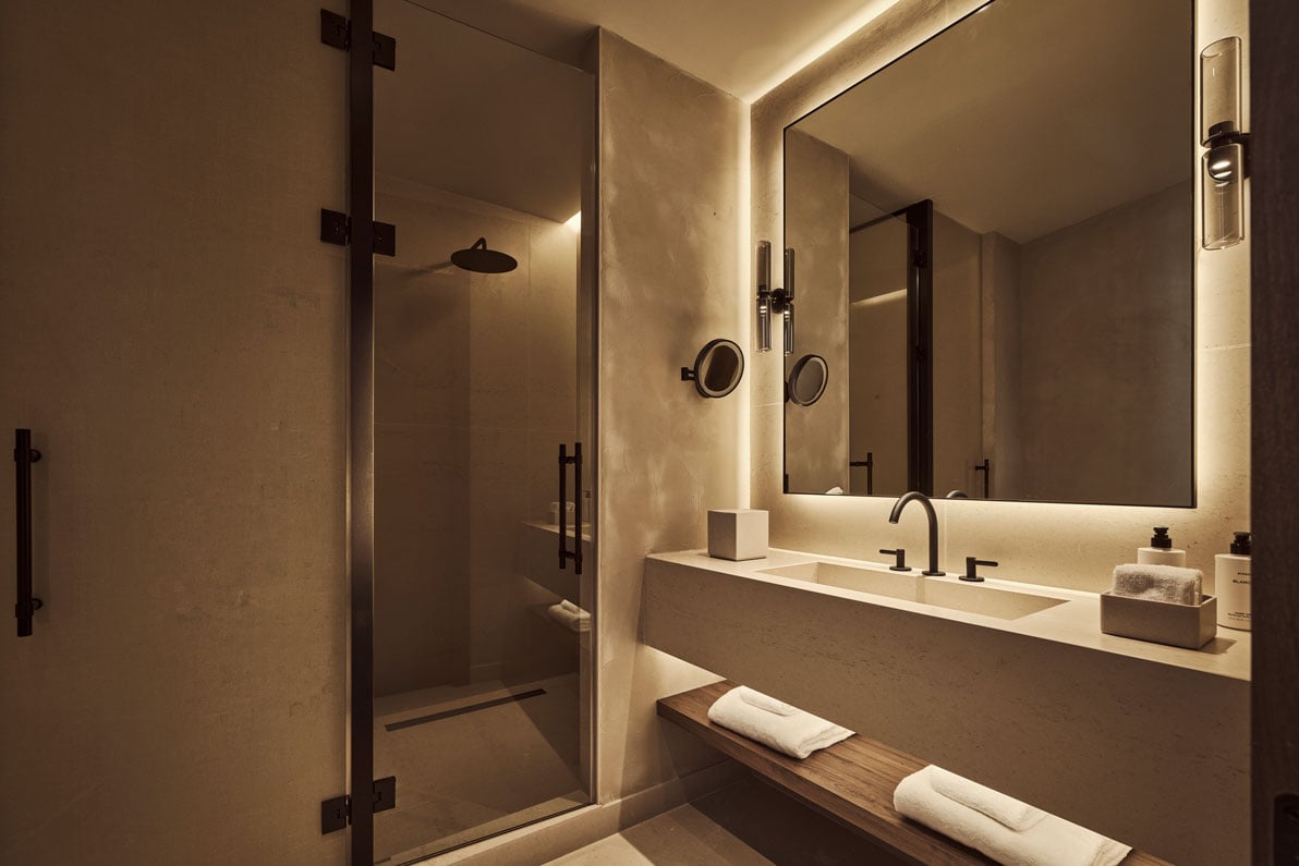 view of the bathroom in the hikari suite