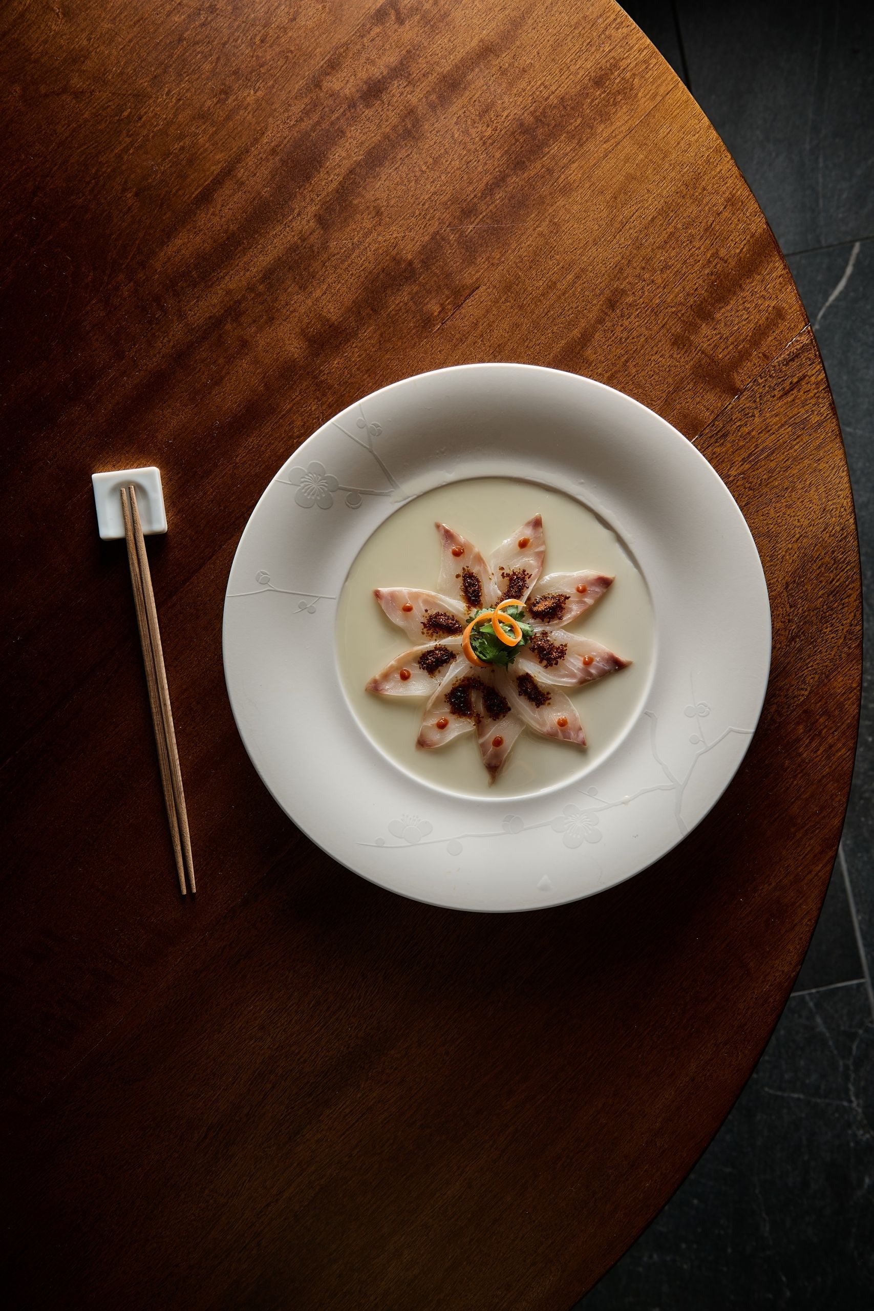 food arranged in a bowl