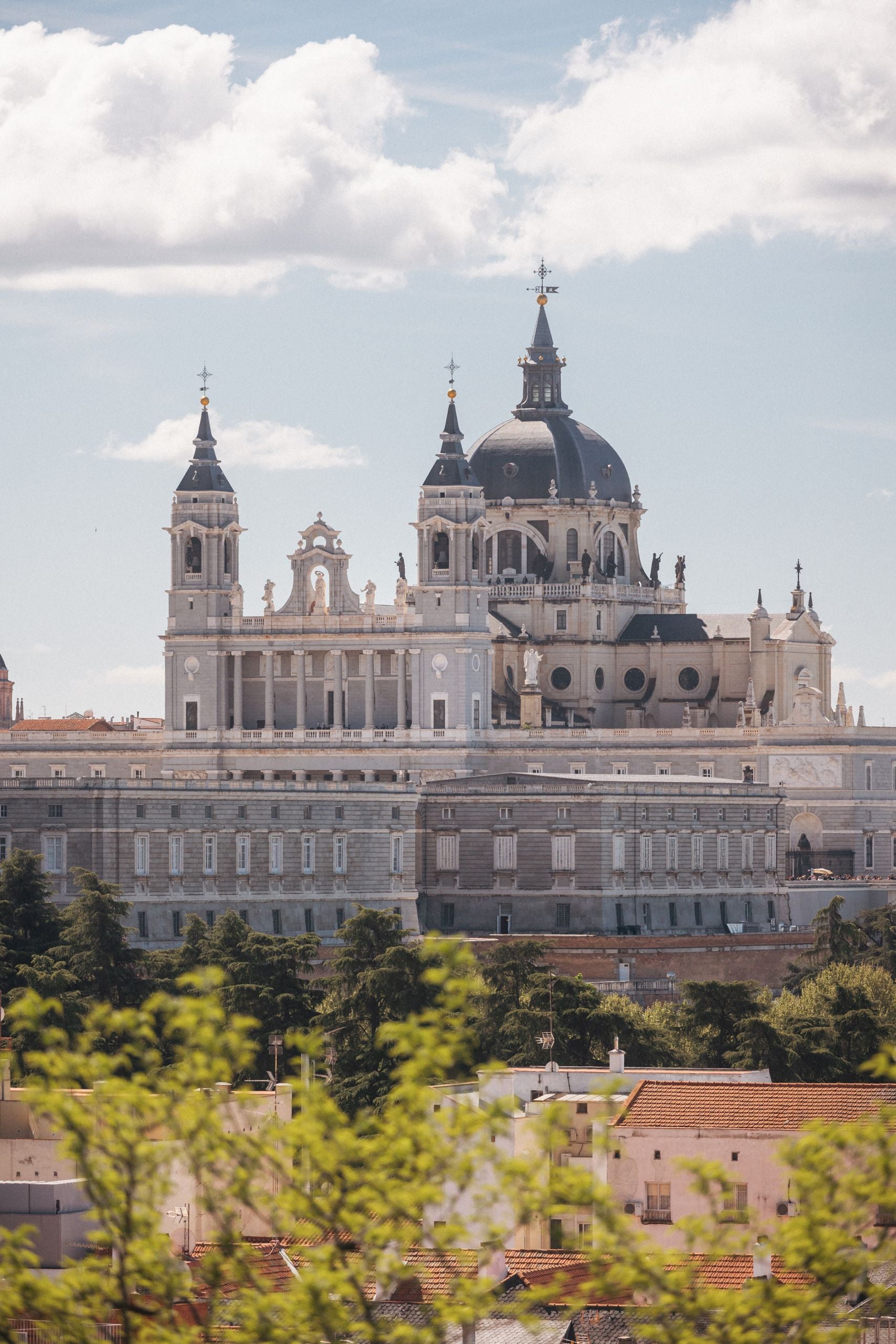 view of madrid royal palace