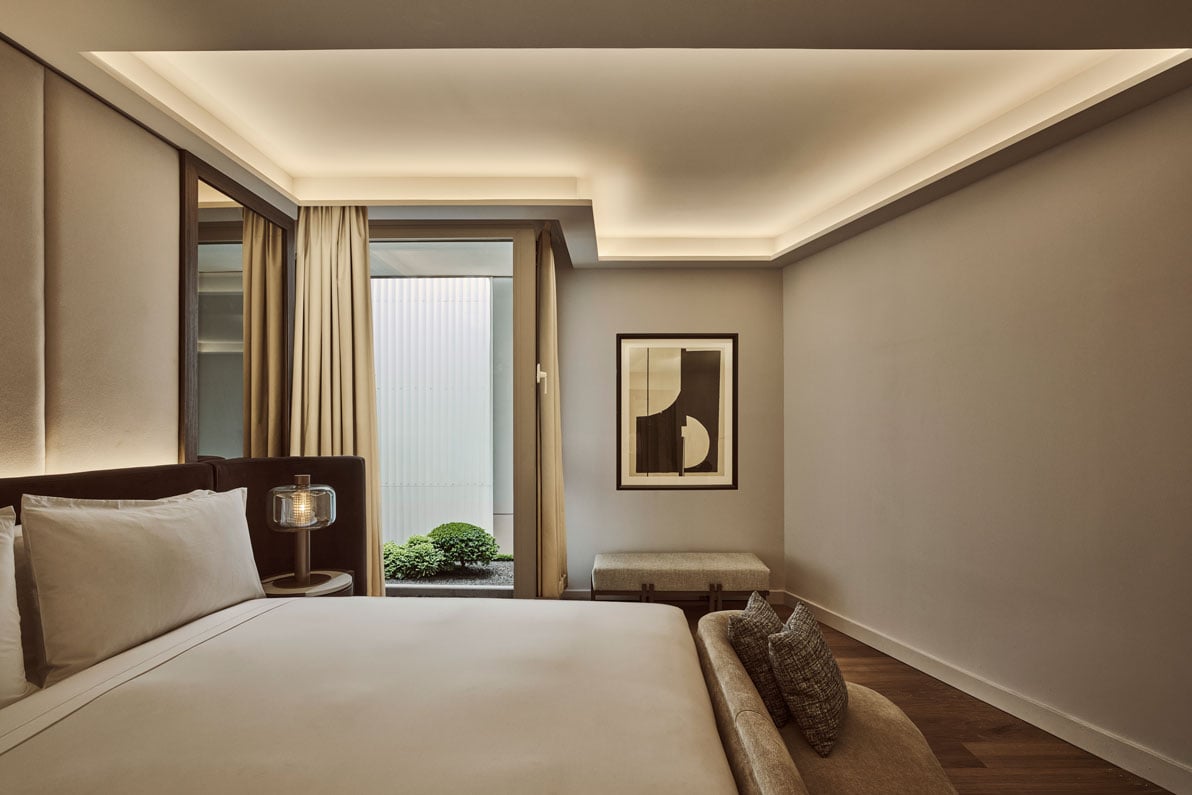 view of the premium room bedroom