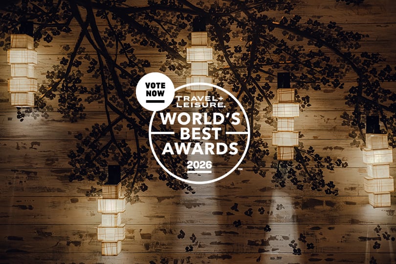 Vote NOW for Travel + Leisure World Best Awards 2026