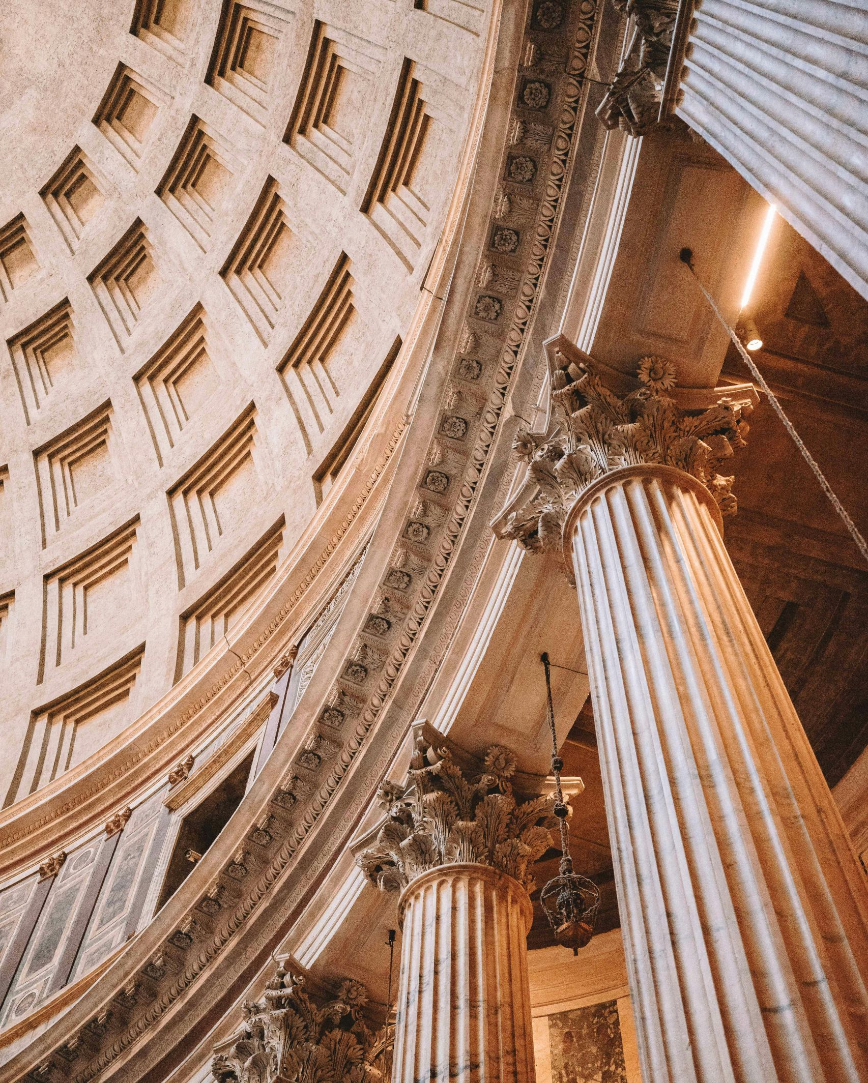 A roman building in Rome