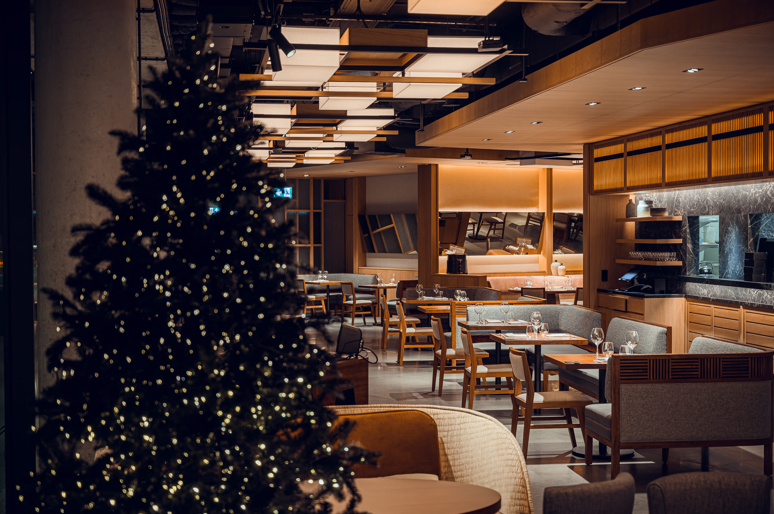 Christmas Nobu Restaurant Warsaw